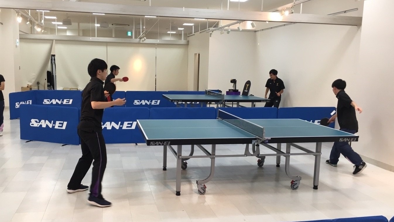 Table Tennis Table by SAN-EI | Sports World | 卓球台・遊具 ｜株式会社 三英 (SAN-EI)